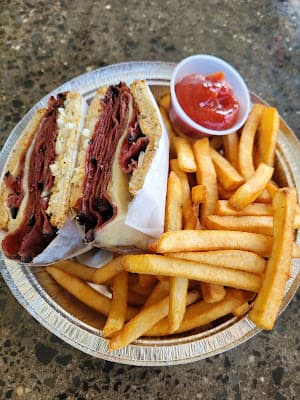 Madina Halal platters in Rahway