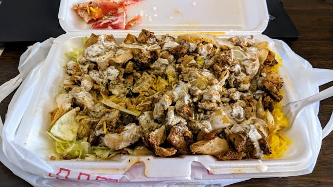Yomna's Halal Gyro Cart in Baltimore