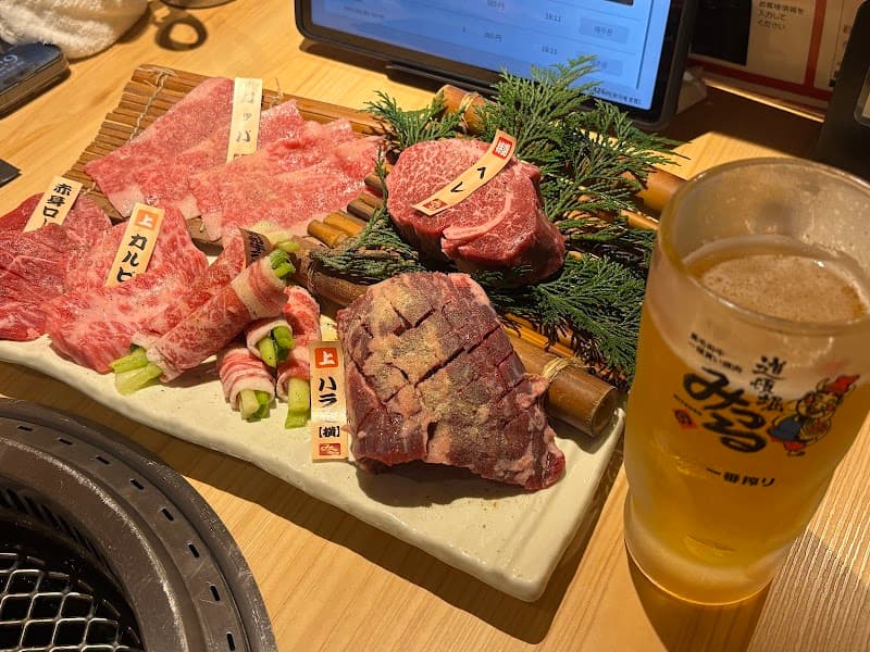 Wagyu Yakiniku Dotombori Mitsuru in Dōtonbori