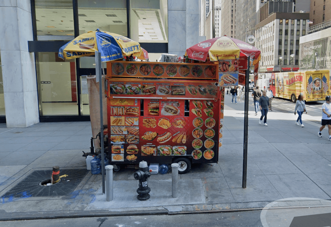 Halal Food Cart in New York