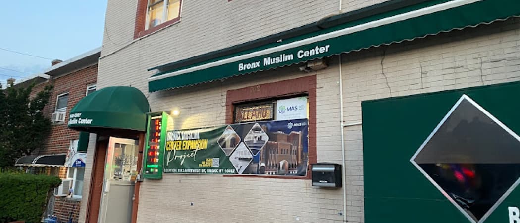 Bronx Muslim Center mosque in Bronx, NY