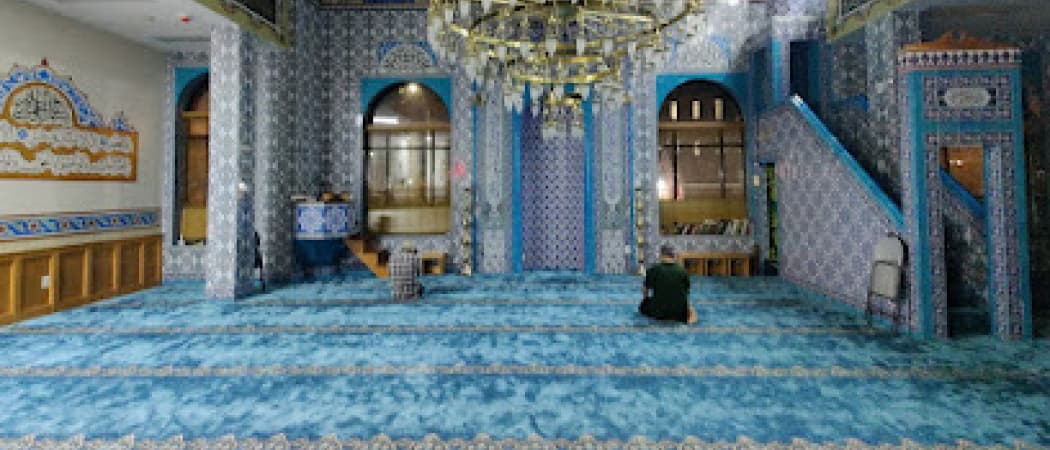 Turkish American Eyup Sultan Islamic Center mosque in Brooklyn, NY