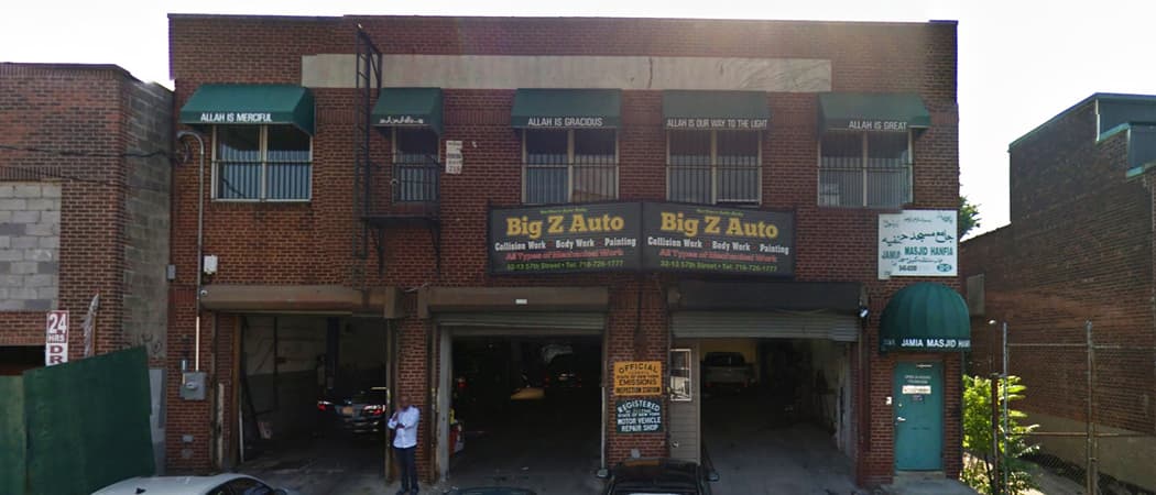 Jamia Masjid Hanafia & Muslim Center mosque in Woodside, NY