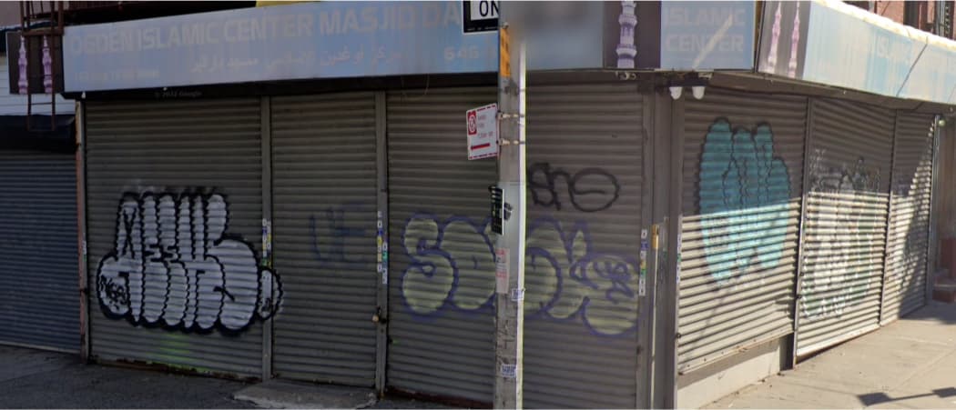 Ogden Islamic Center mosque in Bronx, NY
