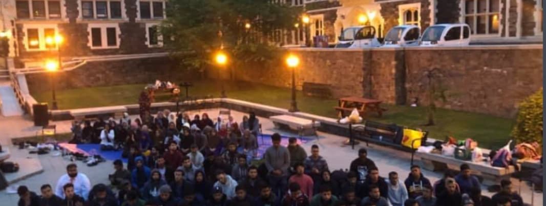 City College Muslim Students Organization & Women in Islam mosque in New York, NY