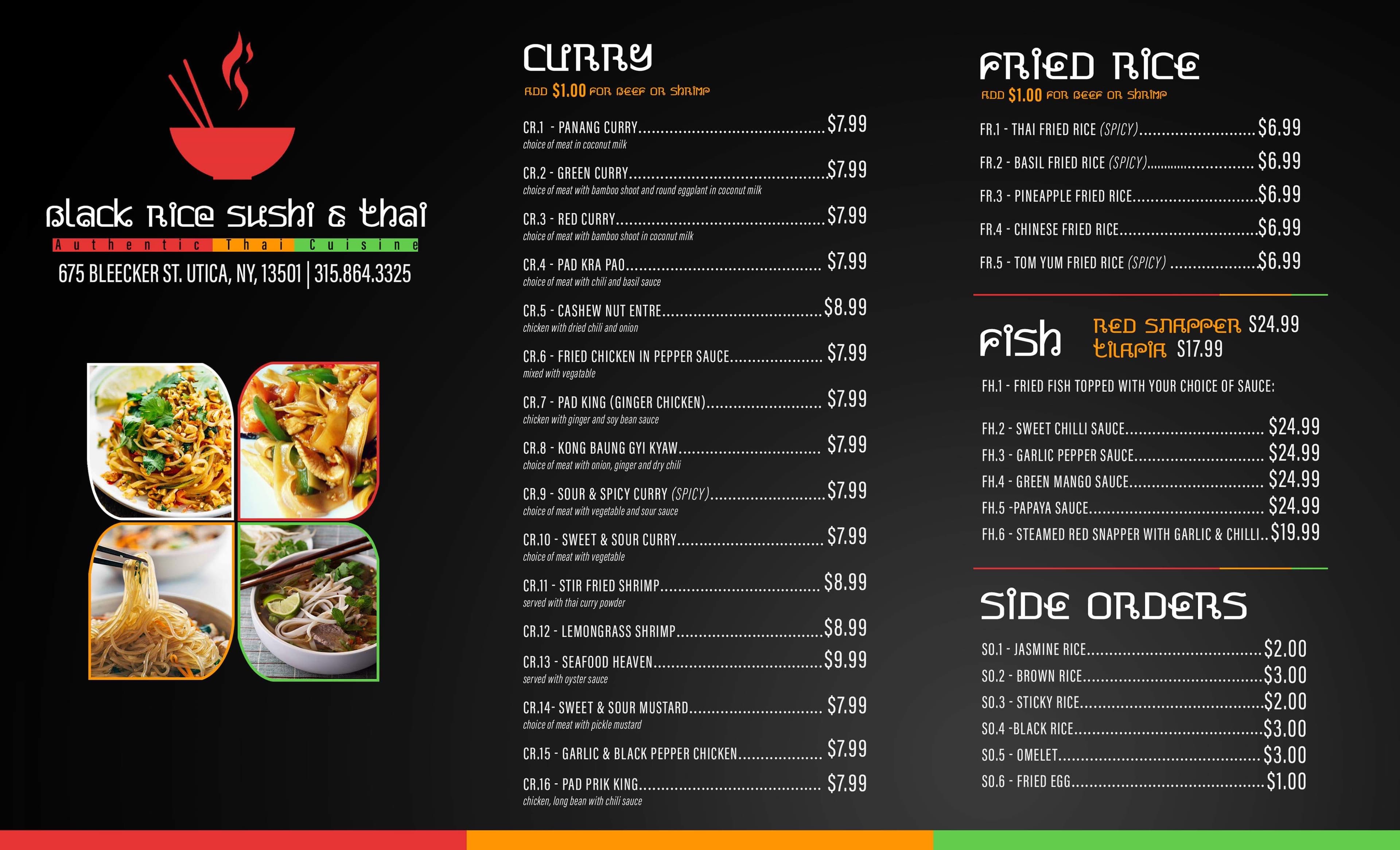 Photo of Black Rice Sushi & Thai Cuisine