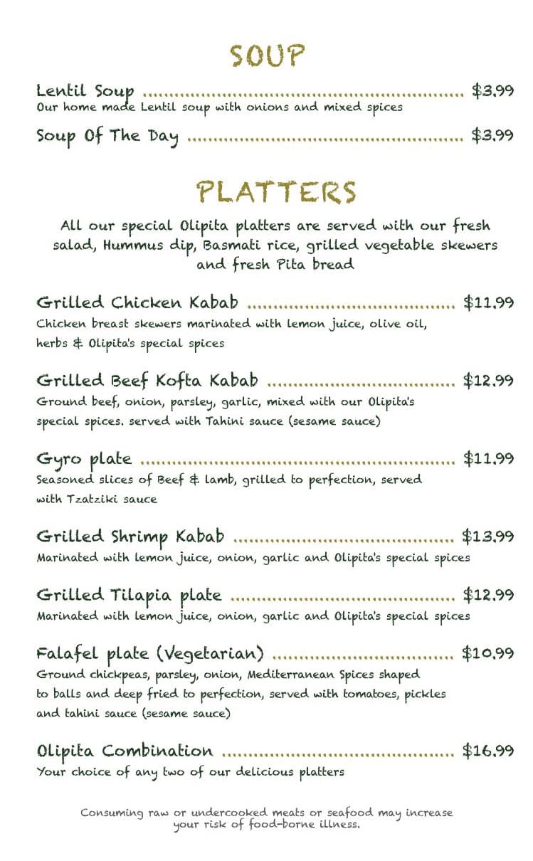 Photo of Olipita Mediterranean & American Grill