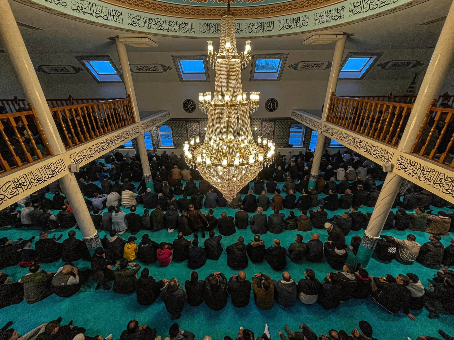 Eyyüp El-Ensari Moskee mosque in Zele, Flanders