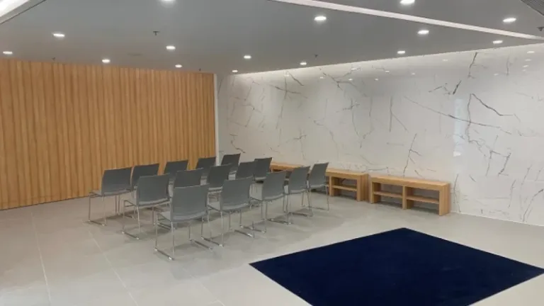 Hong Kong Airport Prayer Room mosque in Chek Lap Kok, New Territories