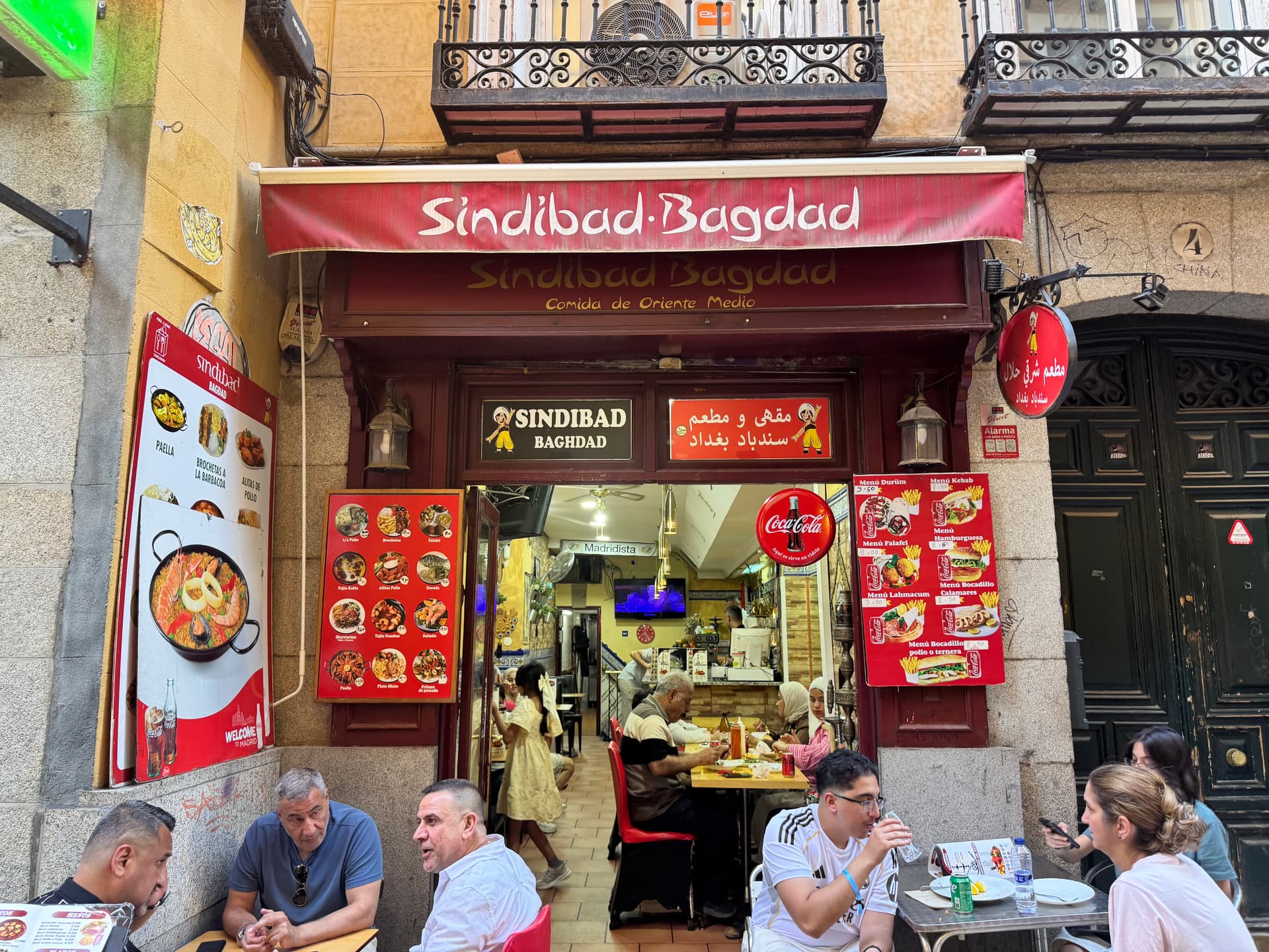 Sindibad Kebab & Café y Té in Madrid
