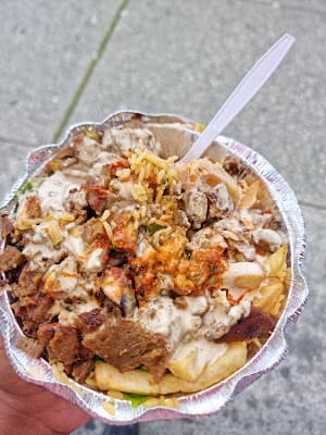 Mahmoud's Corner Halal Food Cart in Astoria