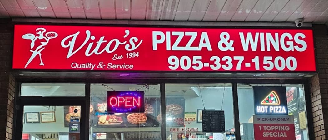 Vito's Pizza & Wings in Oakville