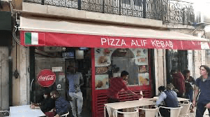 Pizza Alif Kebab in Lisboa