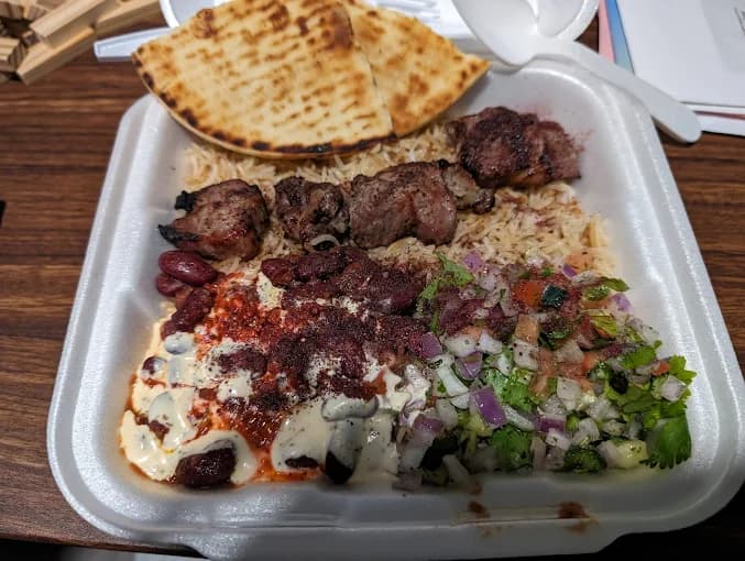 Naan and Kabob