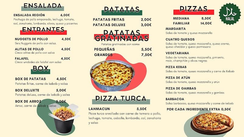 Kebab Región in San Benito - Patiño