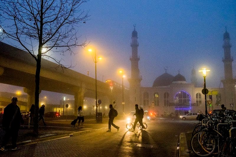 Djame Masdjied Taibah mosque in Amsterdam-Zuidoost, Noord-Holland