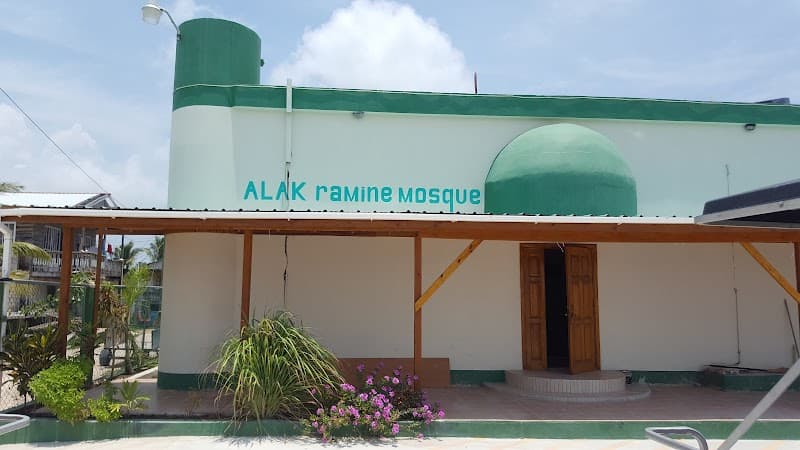 Masjid Al-Alkrameen mosque in San Pedro, Corozal
