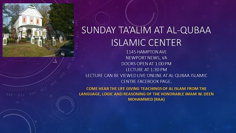 Masjid al-Islaah mosque in Newport News, VA