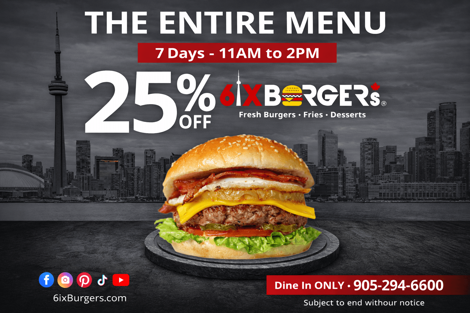 Photo of 6ix Burgers