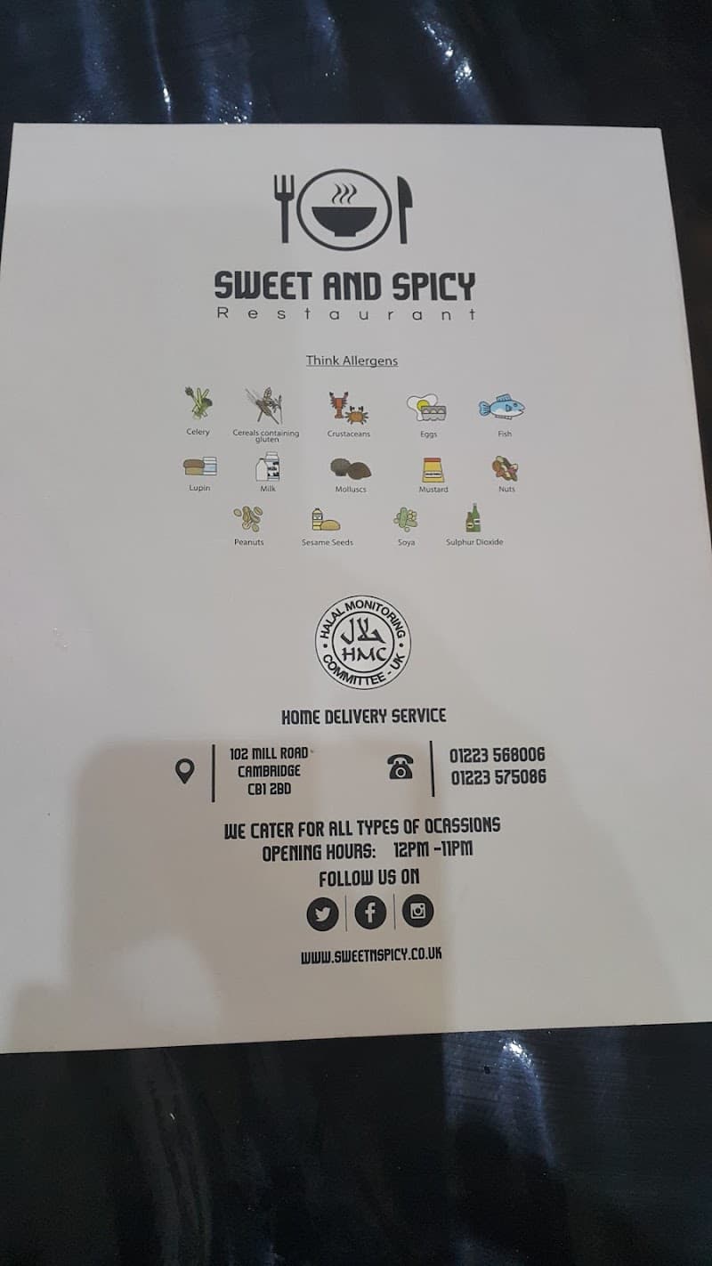 Sweet & Spicy in Cambridge