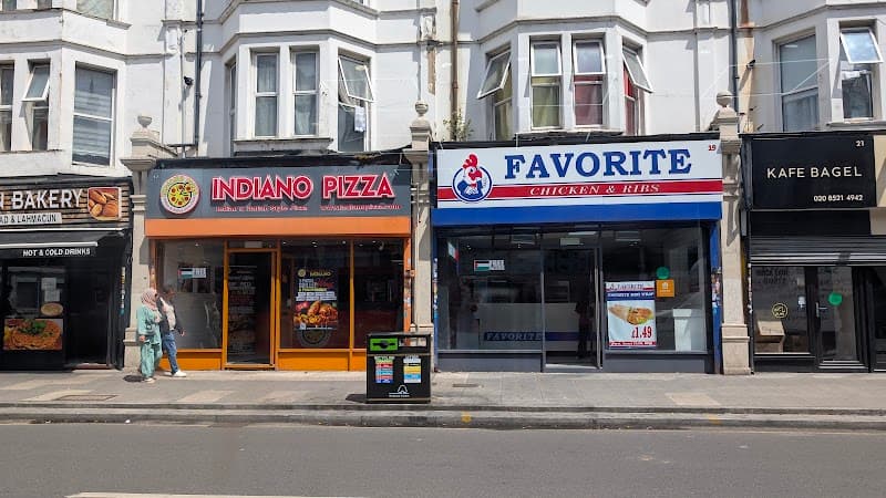 Indiano Pizza in Walthamstow