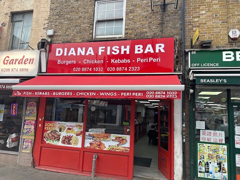 Diana Fish Bar in Wandsworth