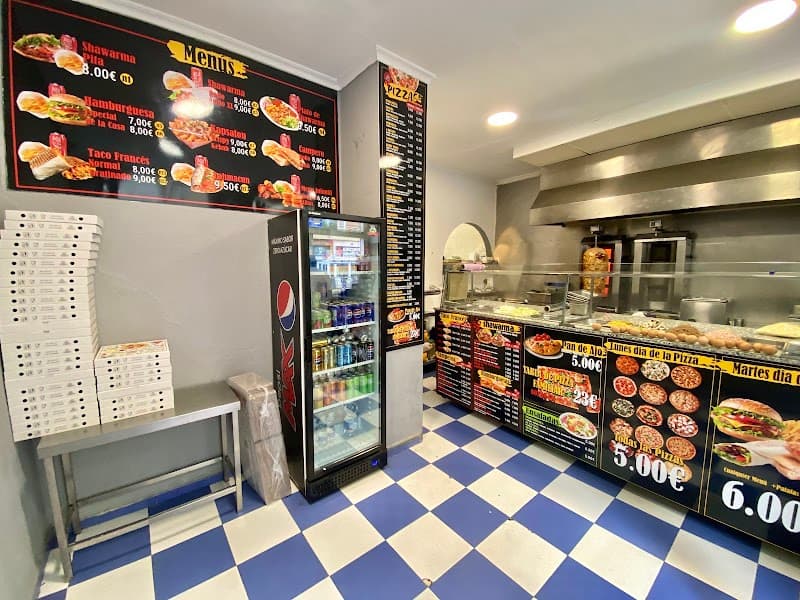 Tele Shawarma Pizza in Torremolinos