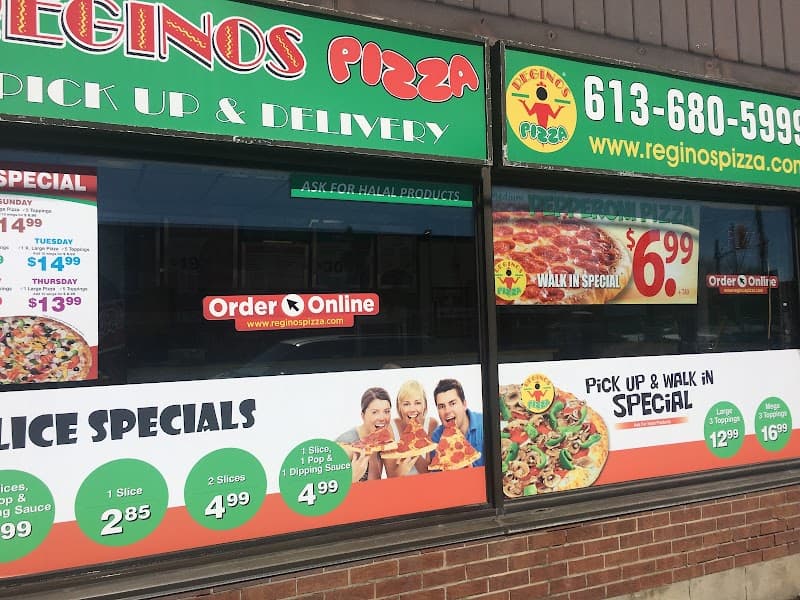 Reginos Pizza in Ottawa