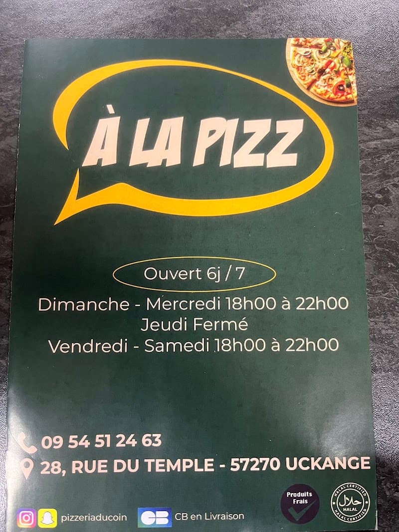 La-Pizzeria Du-Coin in Uckange