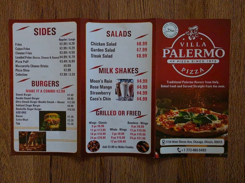 Villa Palermo Pizza