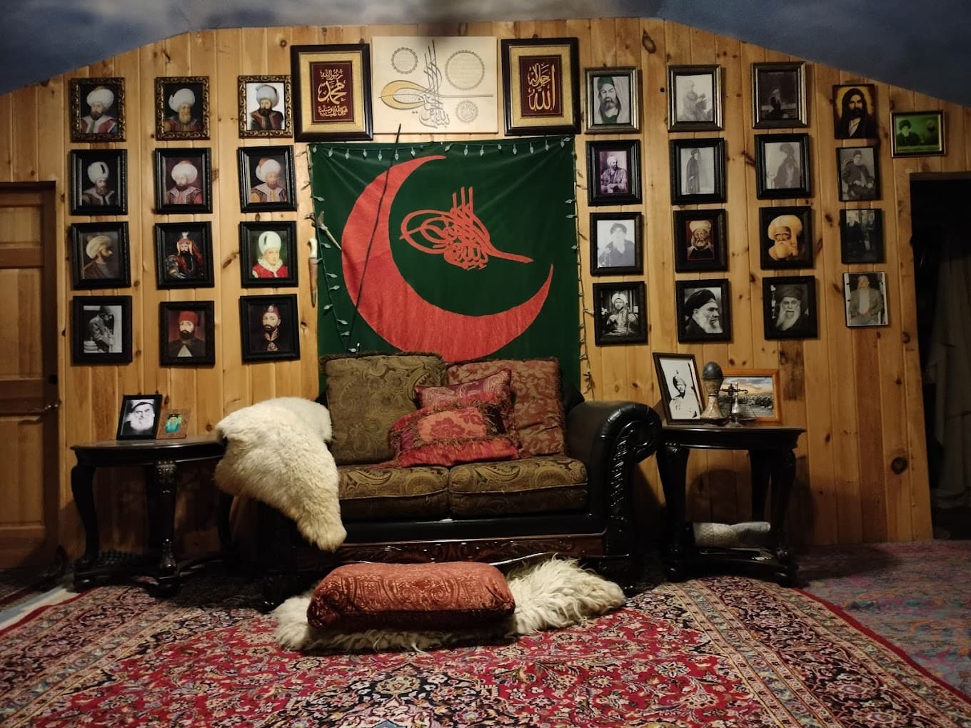 The Osmanli Naksibendi Hakkani Dergahi mosque in Sidney Center, NY