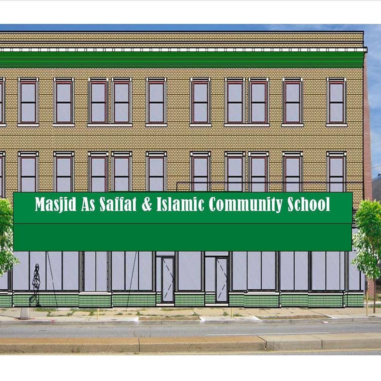 Masjid As-Saffat mosque in Baltimore, MD