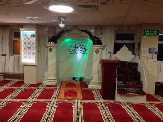 Masjid e Raza mosque in Blackburn, Lancashire