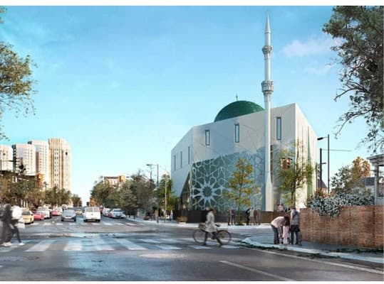 Muslim Federation of NJ mosque in Jersey City, NJ