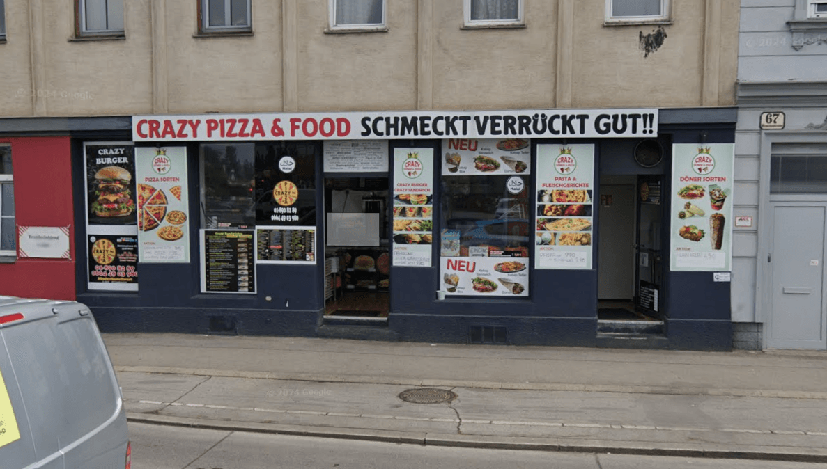 Crazy Pizza in Wien