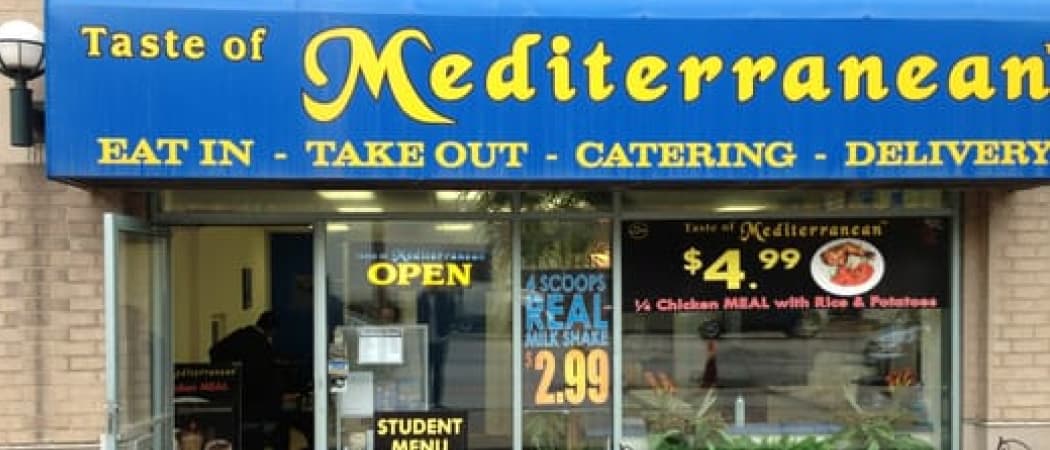 Taste of Mediterranean in Toronto