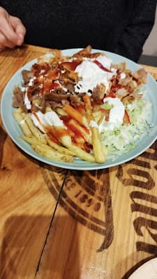 Royal doner kebab in Segovia