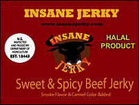 Insane Jerky (Sweet & Spicy)