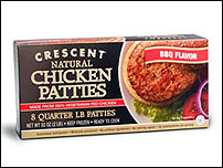 Crescent Chicken BBQ Patties