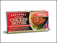 Crescent Chicken Cajun Patties